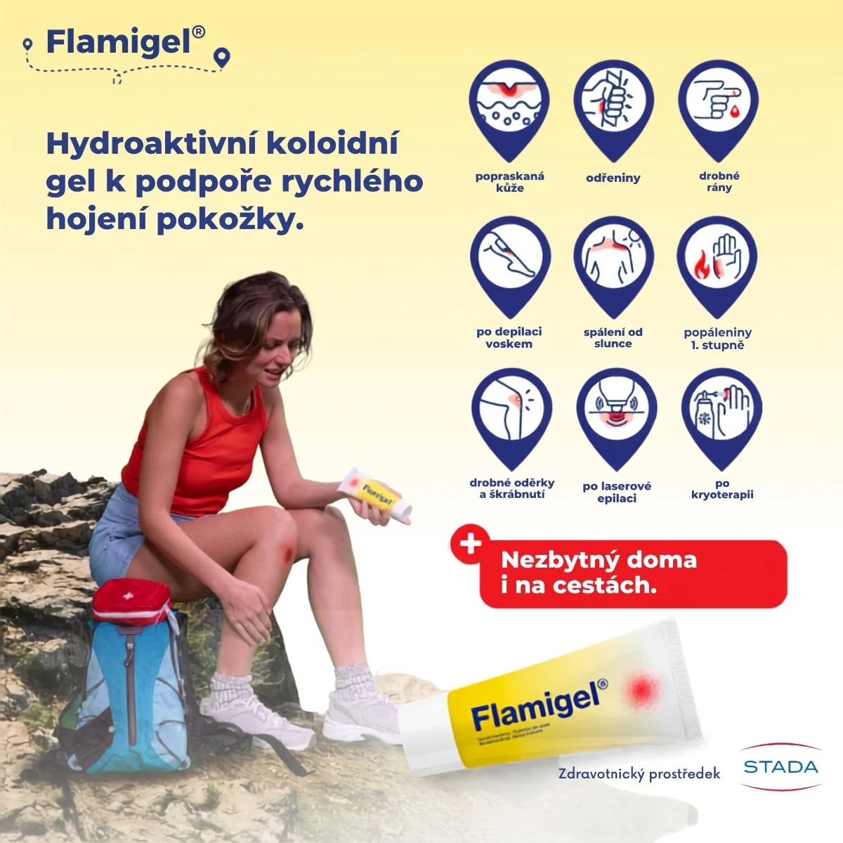 Flamigel hydrokoloidní gel 250 ml