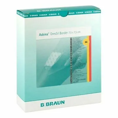 B. Braun Askina DresSil Border 7,5x7,5 cm