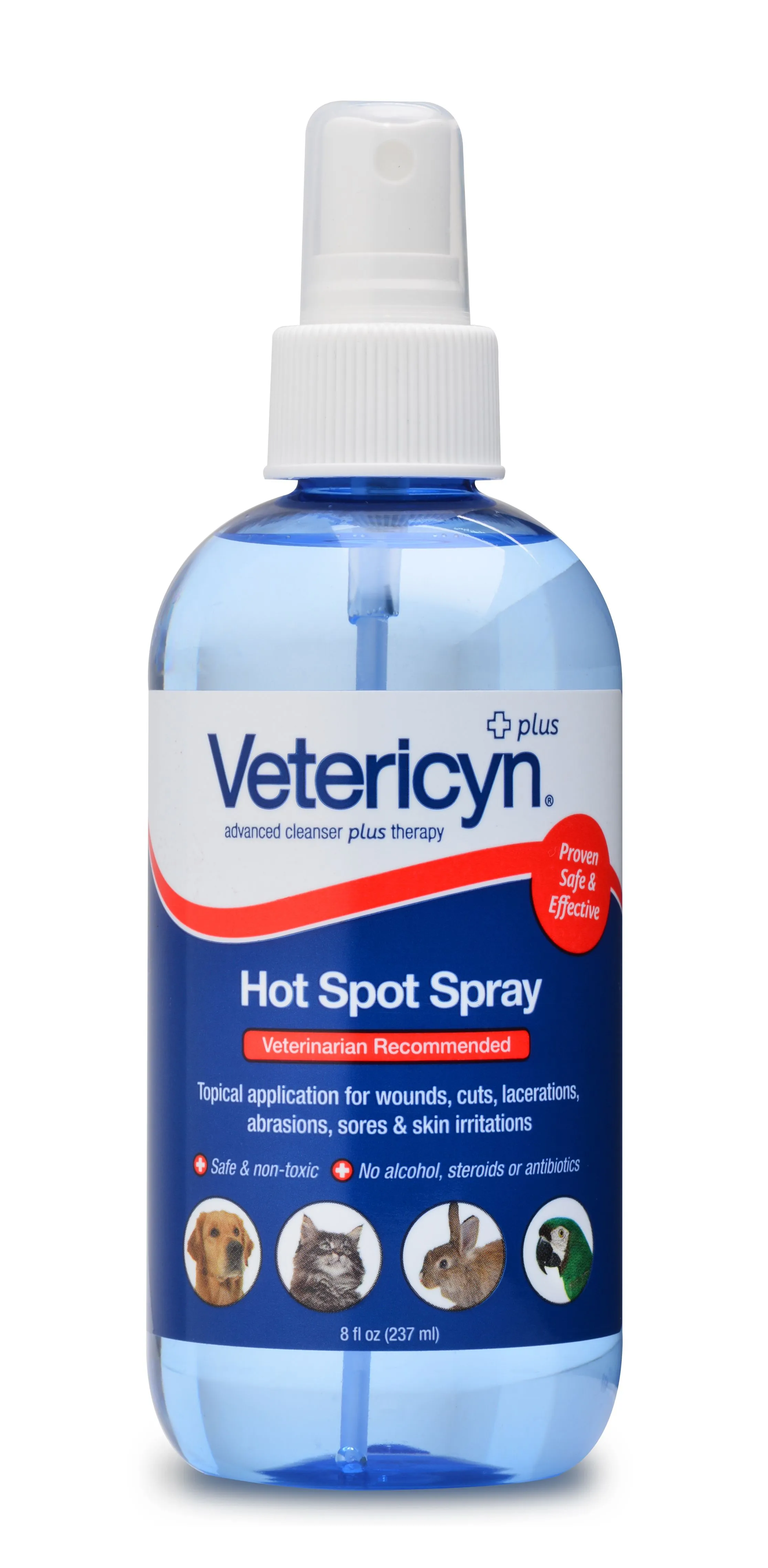 Vetericyn Plus Hot Spot pro všechna zvířata 237ml