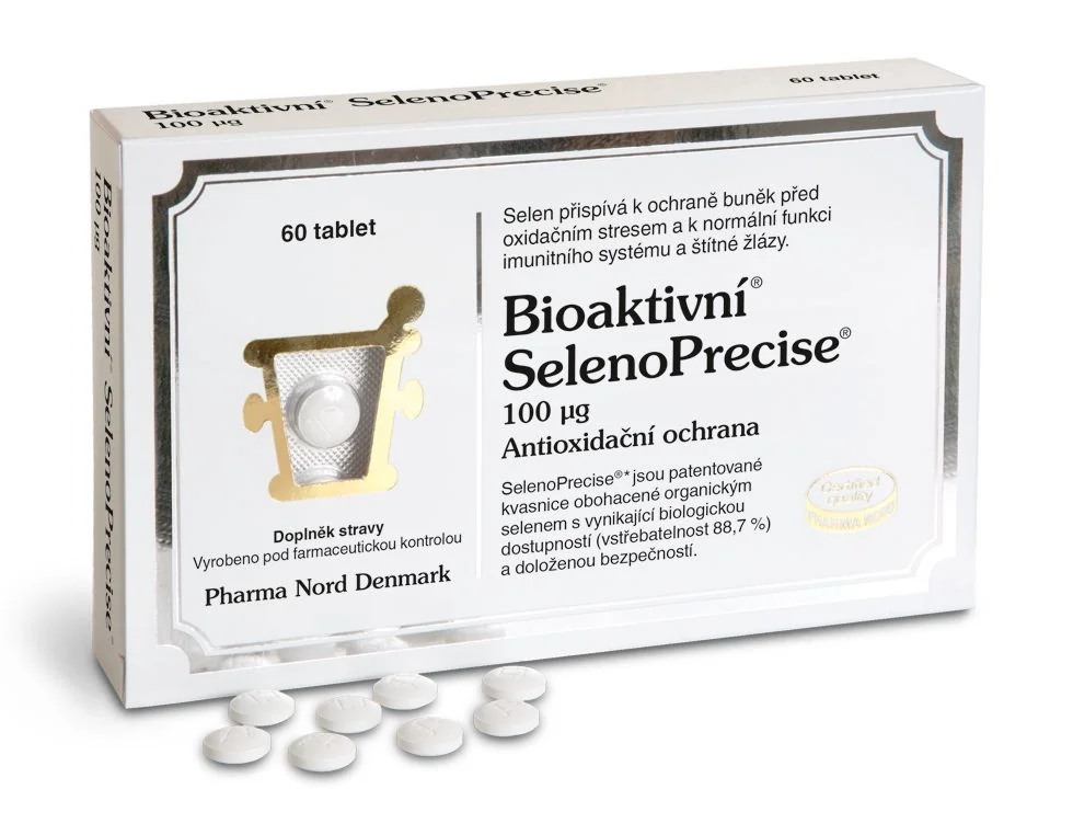Bioaktivní SelenoPrecise 100 mcg 60 tablet