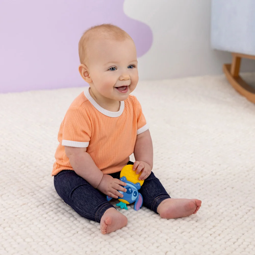 Brightstarts Kousátko Stitch Tropic Teethe 0m+ 1 ks