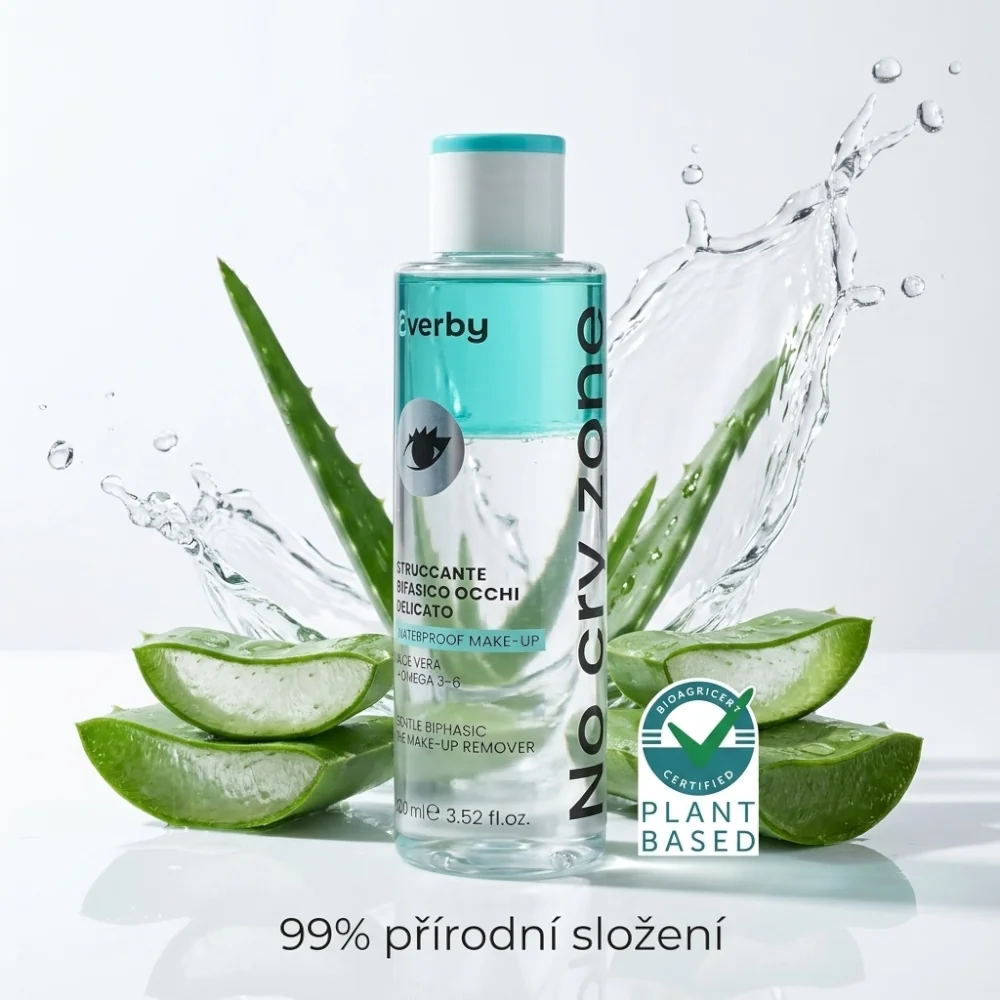 Everby No Cry Zone jemný dvoufázový odličovač očí 100 ml