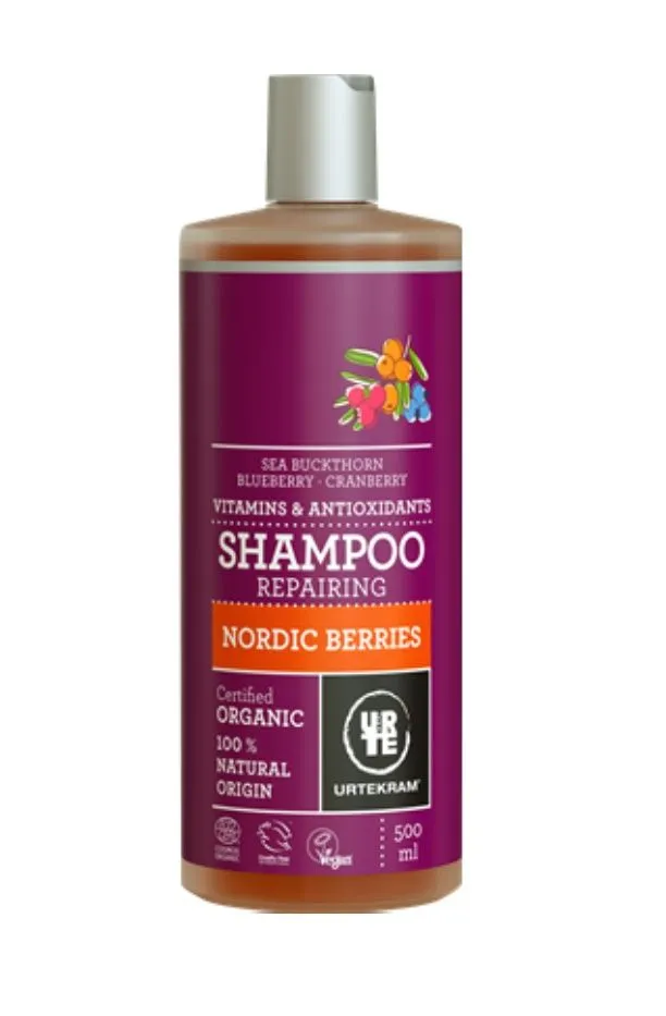 Urtekram Šampon na poškozené vlasy Nordic Berries