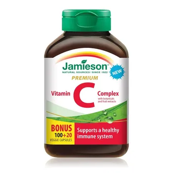 Jamieson Vitamín C PREMIUM s bioflavonoidy 600 mg 120 tablet