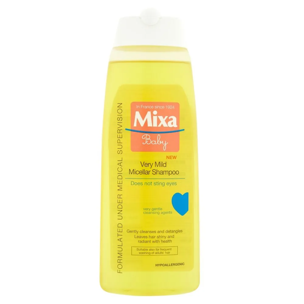 Mixa Baby Velmi jemný micelární šampon pro děti