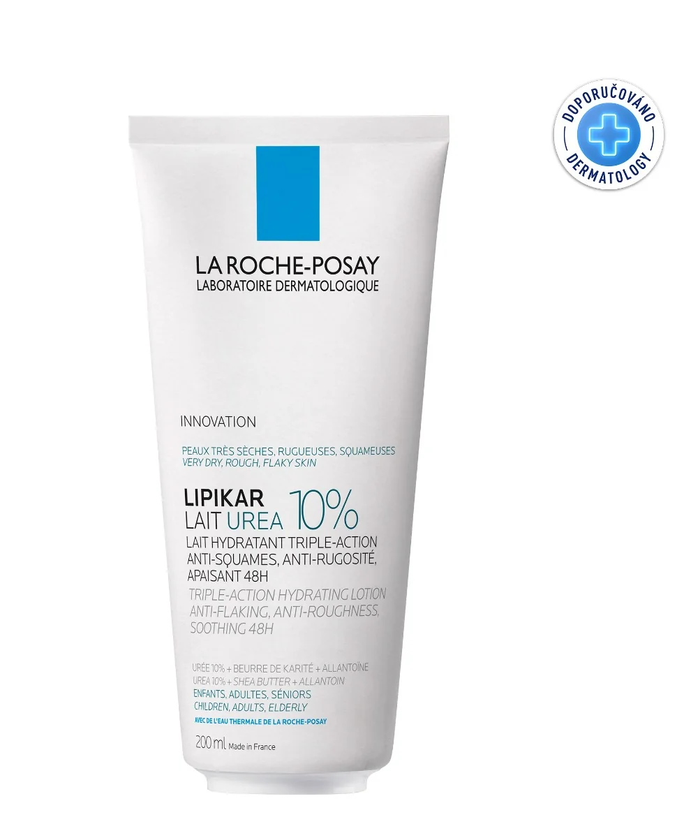 La Roche-Posay Lipikar 10% Urea tělové mléko 200 ml