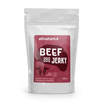 Allnature BEEF BBQ Jerky sušené hovězí maso 100 g