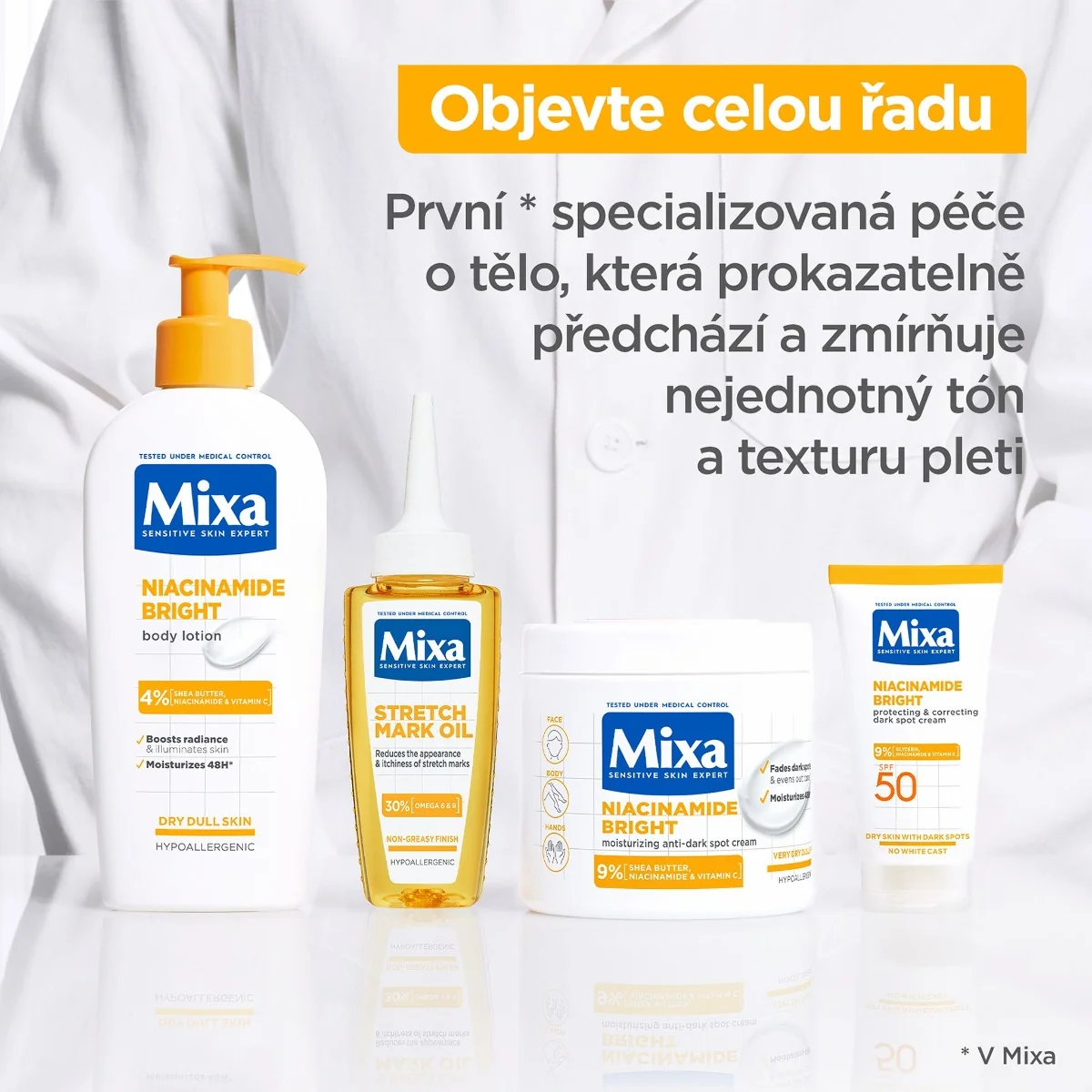Mixa Olej proti striím 100 ml