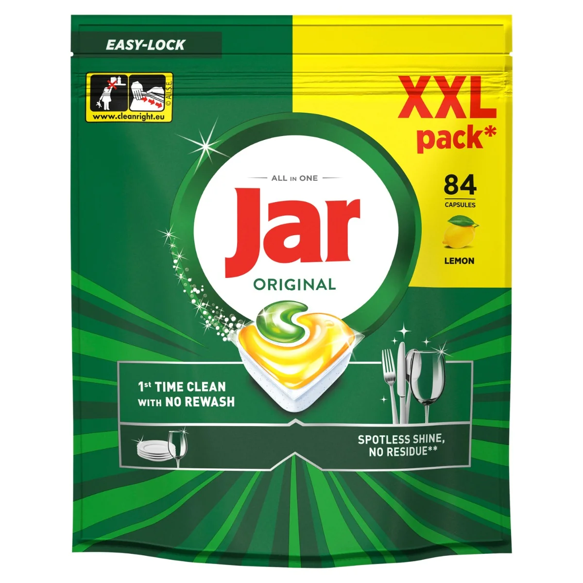 Jar Original Lemon kapsle do myčky 84 ks