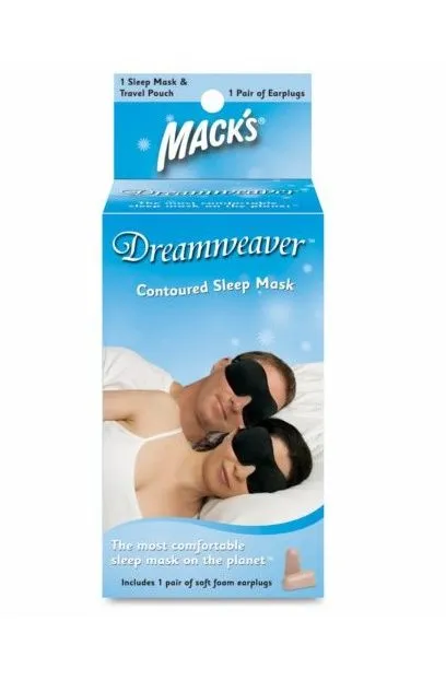 MACKS Dreamweaver maska na oči 1 ks + špunty 1 pár