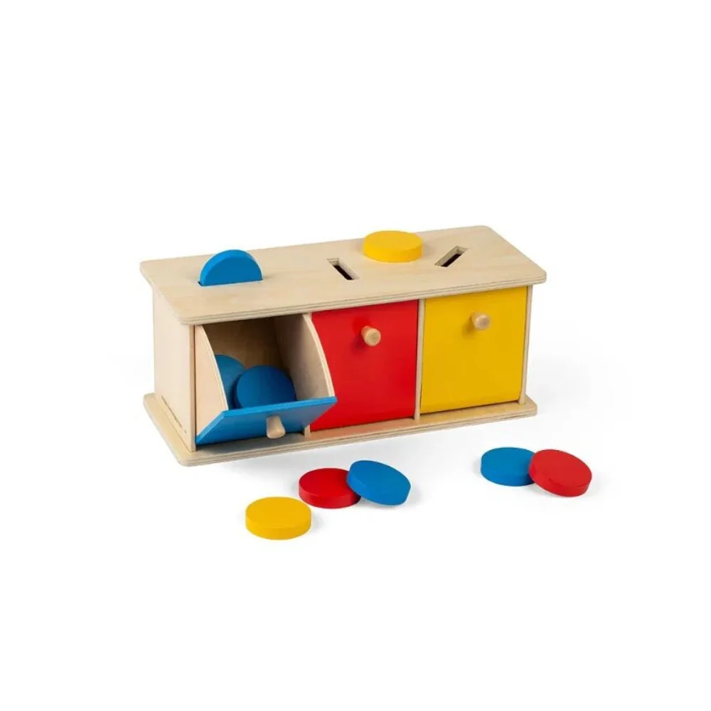 Bigjigs Toys Třídění podle barev 16 ks