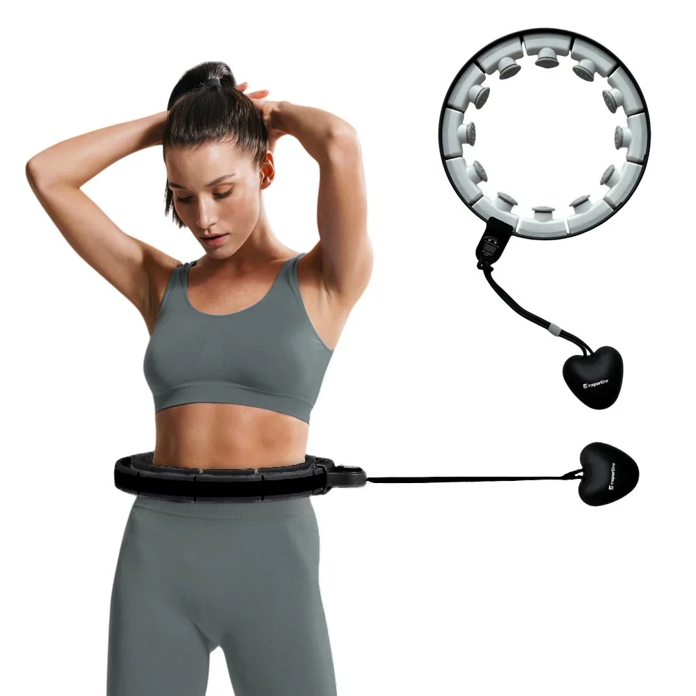 inSPORTline Masážní obruč Weight Hoop Feel 69-108 cm