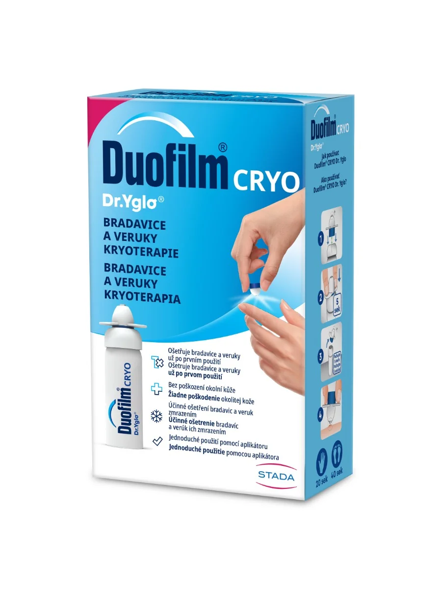 Duofilm Cryo Dr. Yglo sprej na odstranění bradavic 50 ml