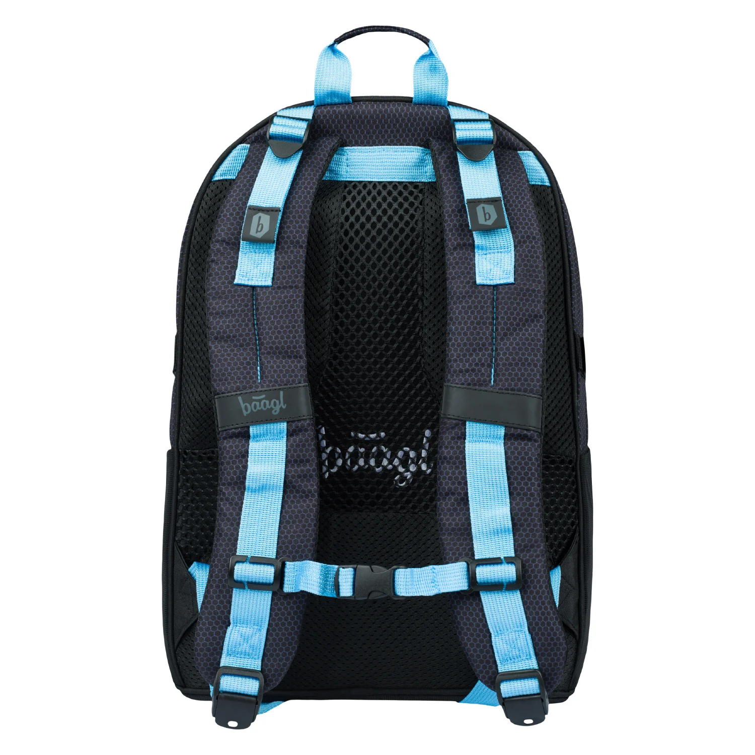 Baagl 3 SET Skate Bluelight: batoh, penál, sáček 