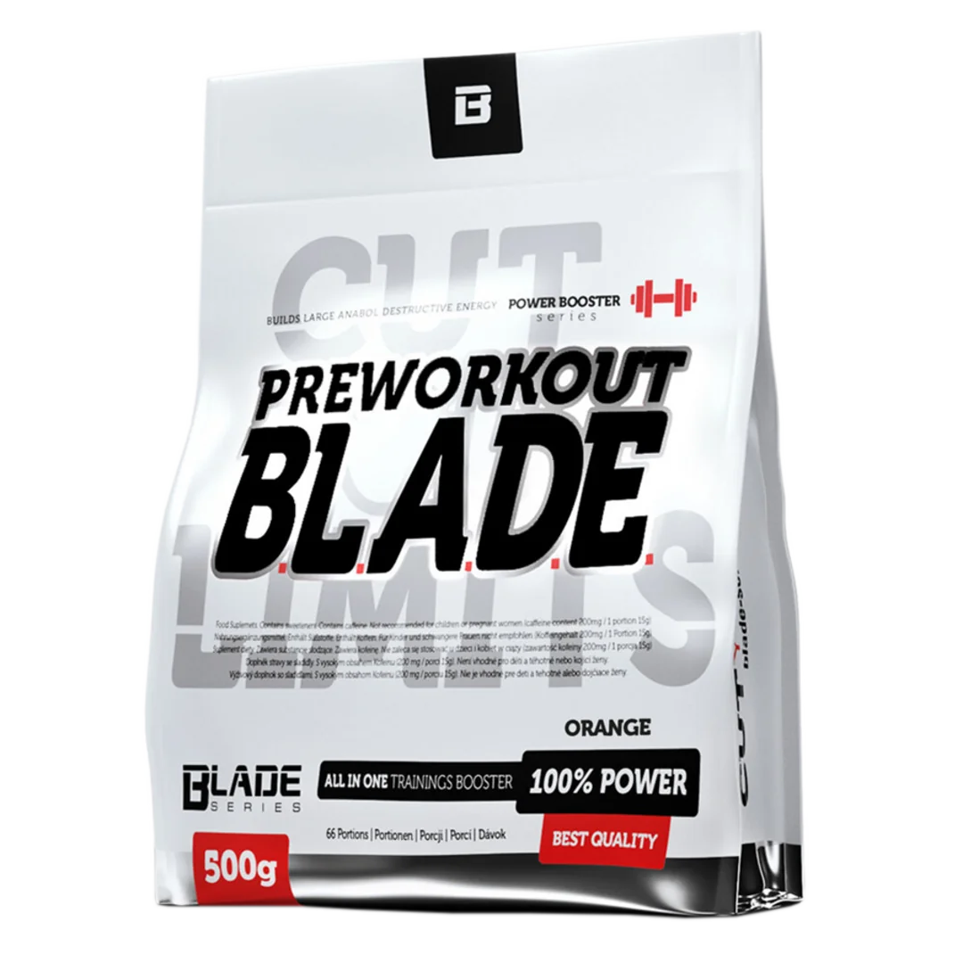 HiTec Nutrition BLADE Preworkout pump 500g - pomeranč