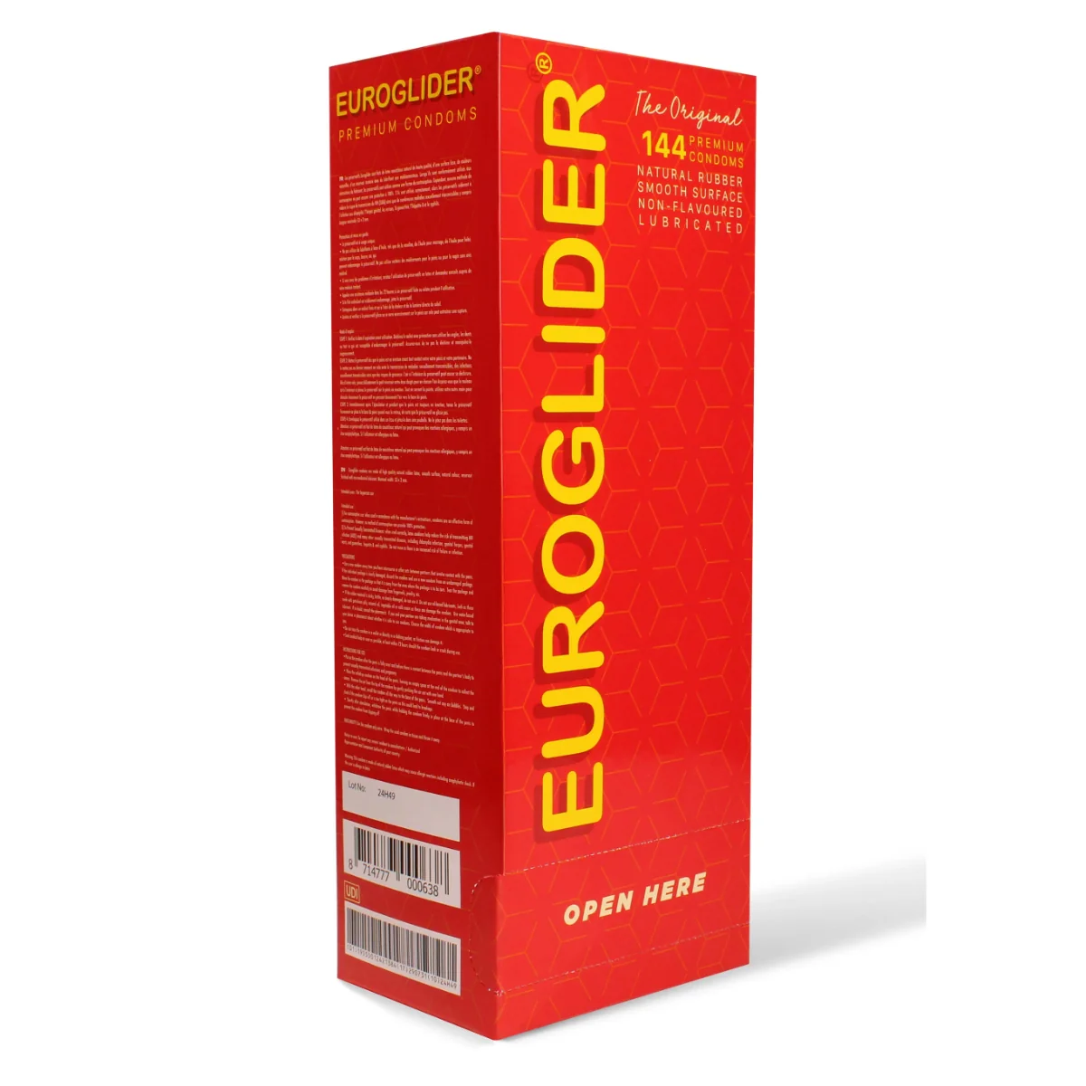 Shunga Euroglider kondomy, 144 ks