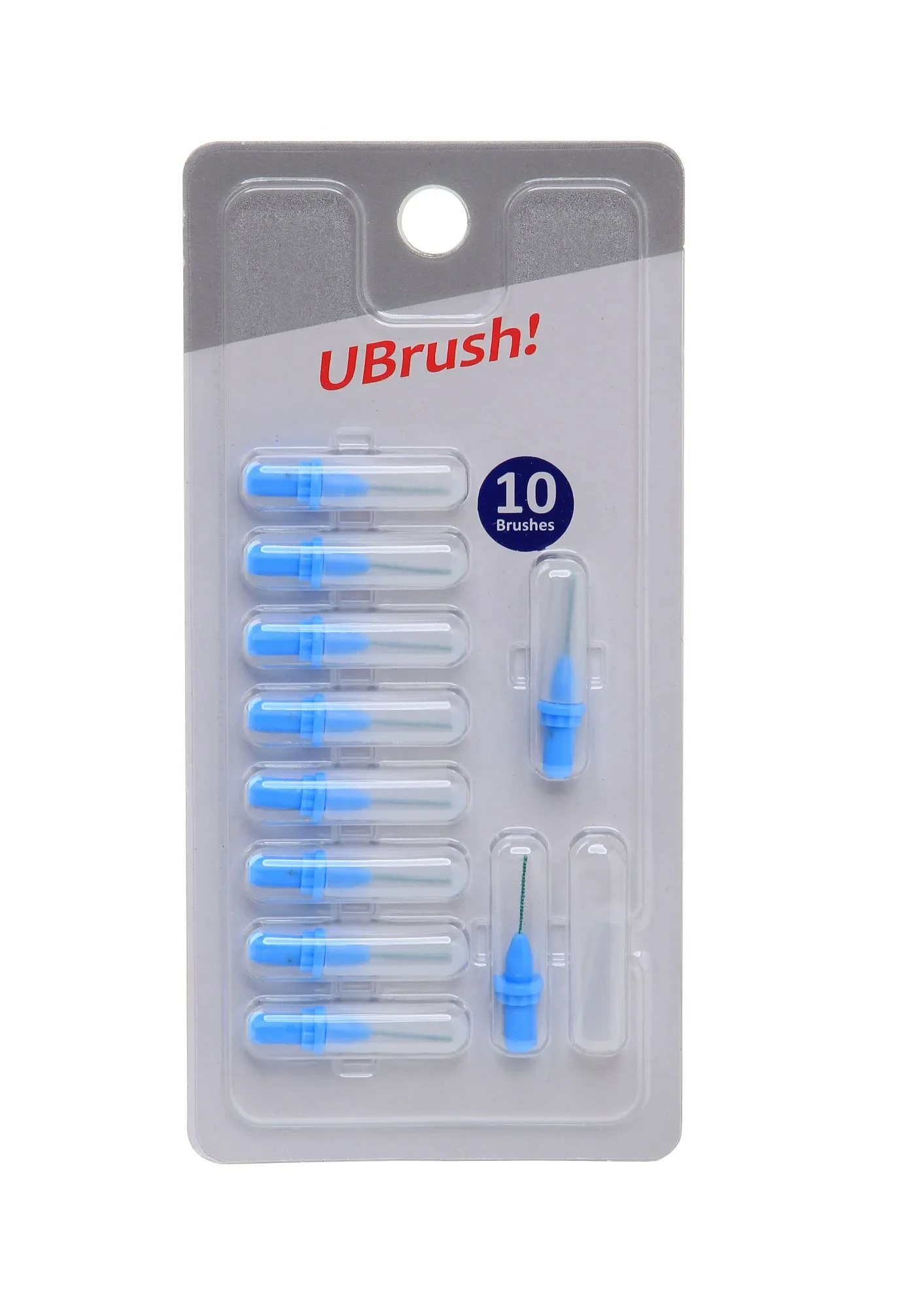UBrush! Mezizubní kartáček 0,5 mm modrý