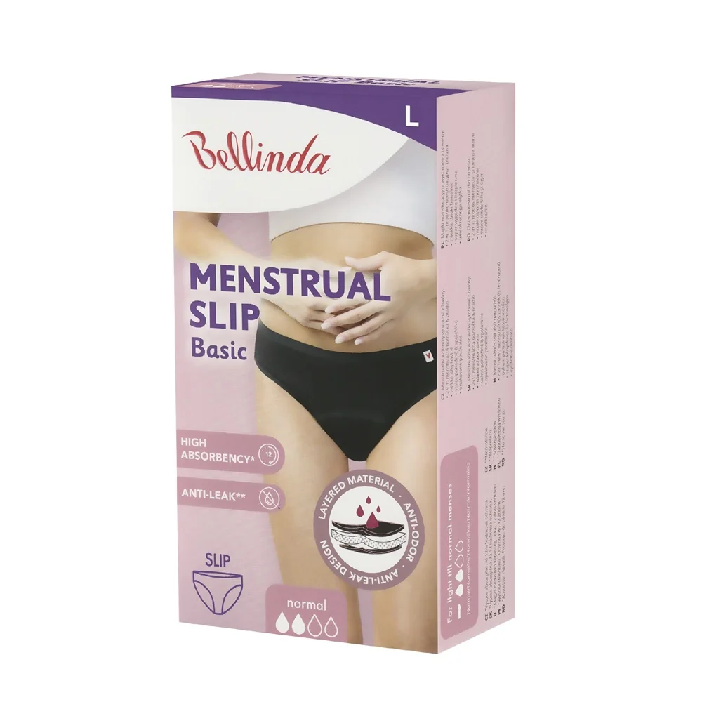 Bellinda Menstruační kalhotky vel. L 1 ks černé