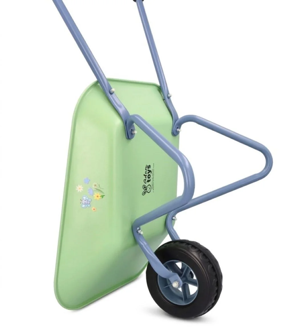 Adam Toys Dětské zahradní kolečko, zelené