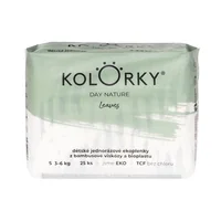 KOLORKY DAY NATURE Jednorázové eko plenky vel. S 3-6 kg