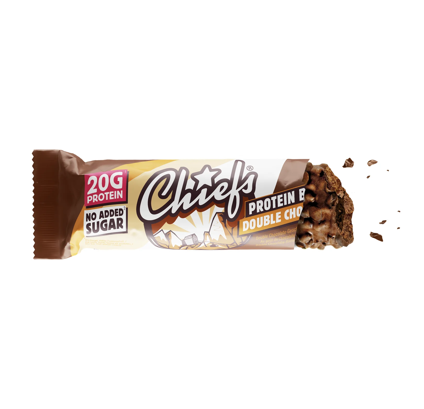 Chiefs Double Choc proteinová tyčinka 55 g