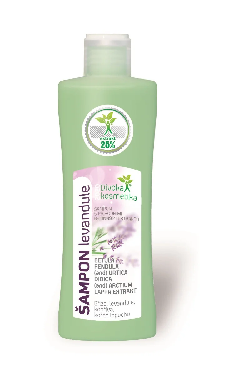 Divoká kosmetika Šampon levandule 200 ml