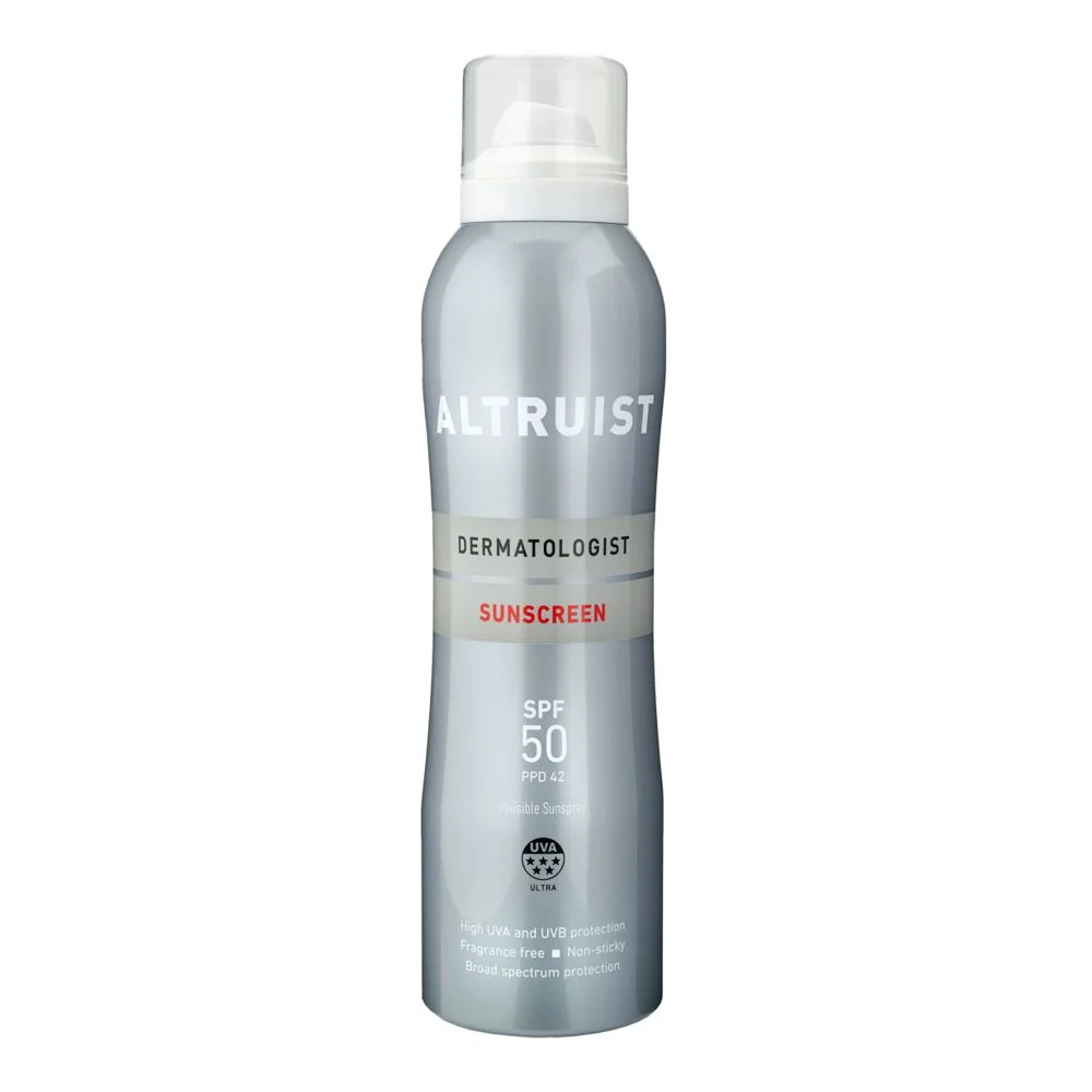 Altruist Dermatologist SPF50 opalovací sprej 200 ml