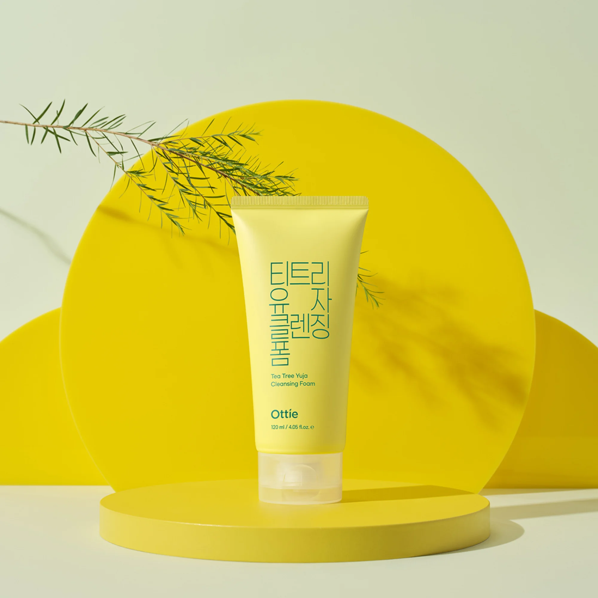 Ottie Tea Tree Yuja čisticí pěna 120 ml