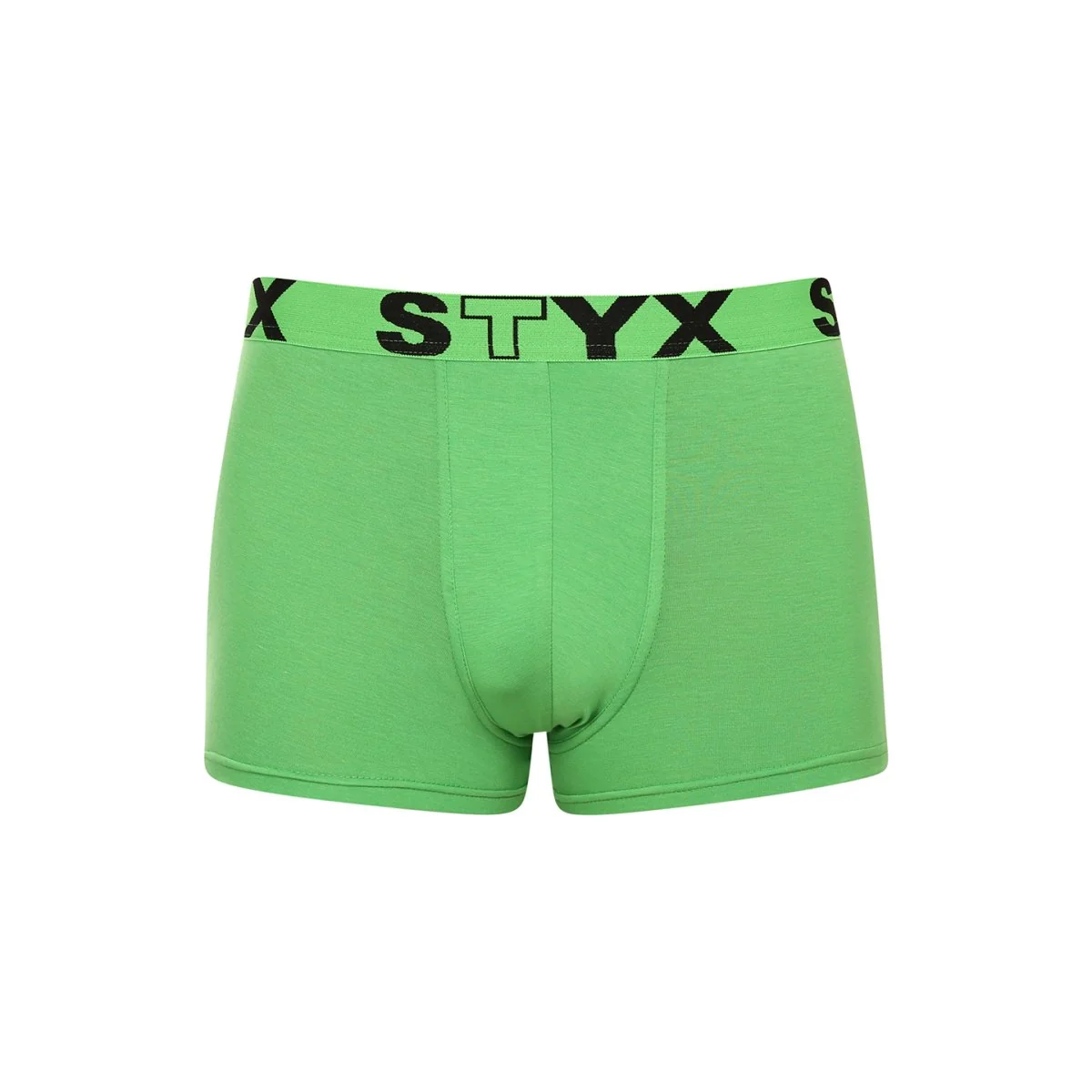 Styx Pánské boxerky sportovní guma zelené (G1069) XL 