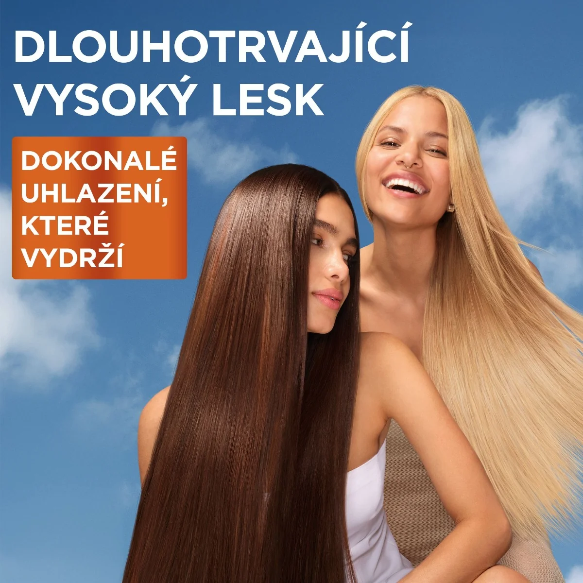 Garnier Fructis Keratin Sleek šampon na suché a krepaté vlasy 200 ml
