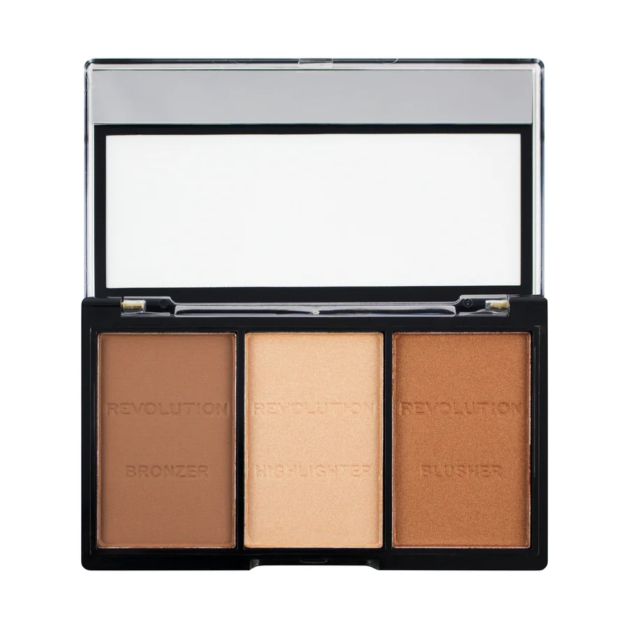 Makeup Revolution Ultra Sculpt & Contour Kit Light/Medium C04 paletka na tvář 11 g