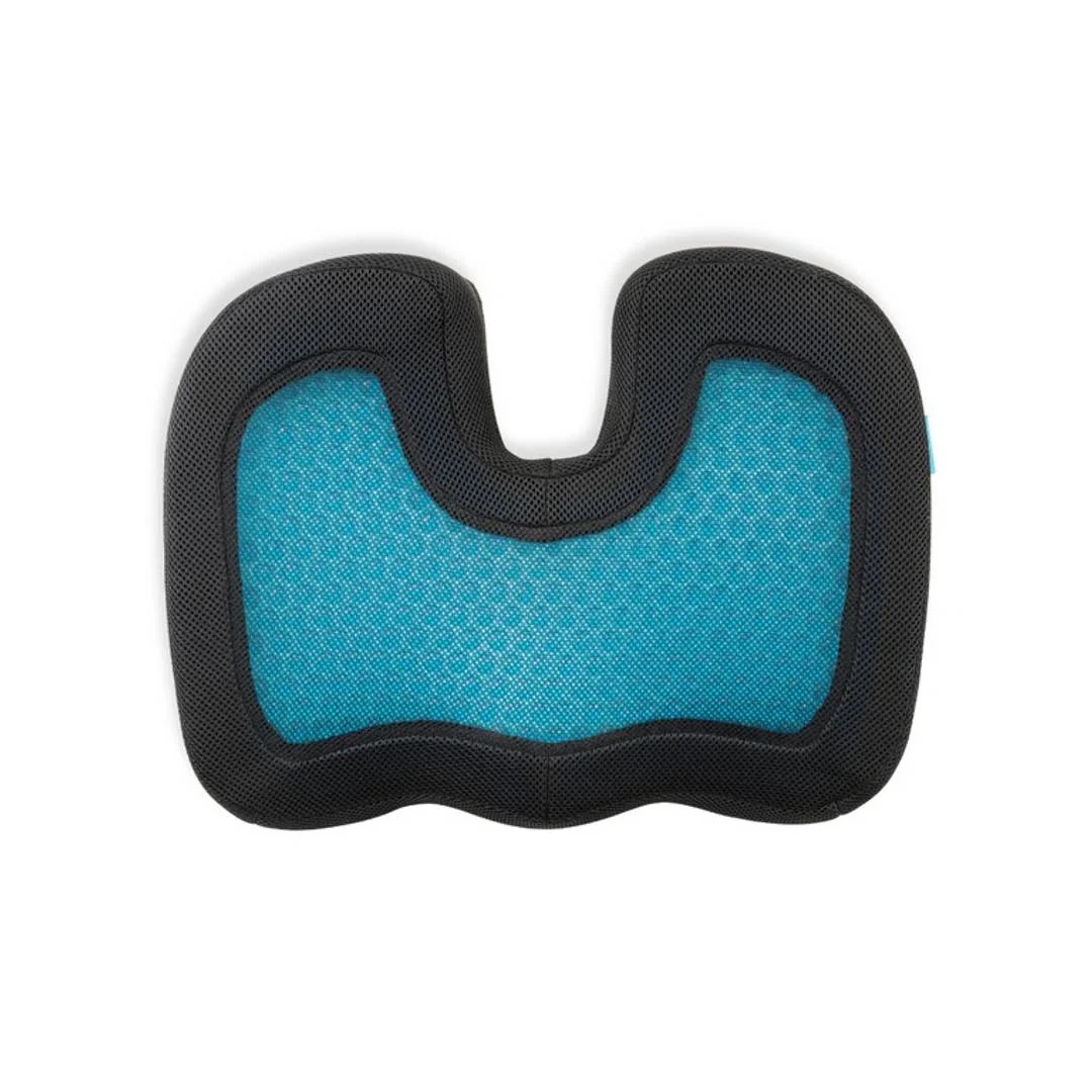 TIMAGO Ortopedický sedák z paměťové pěny COOLING s chladícím gelem 47 x 37 x 8 cm