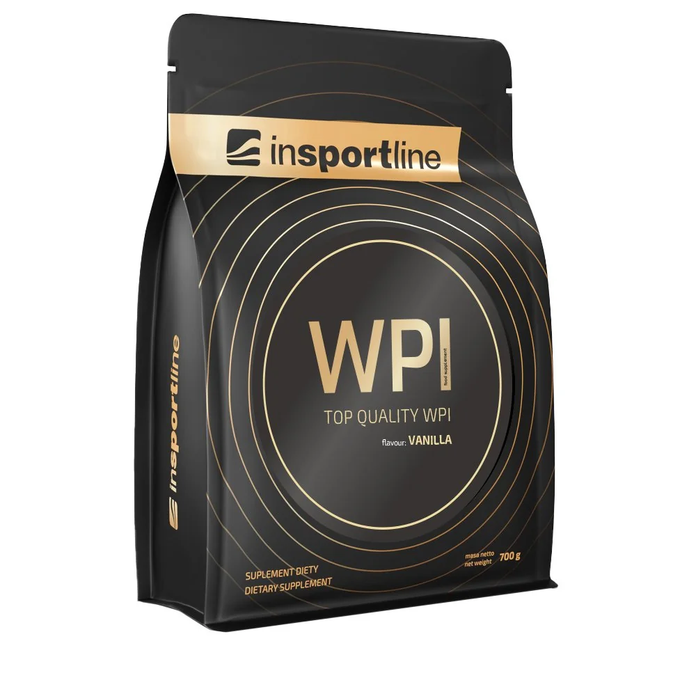 inSPORTline Protein WPI 700g malina s bílou čokoládou
