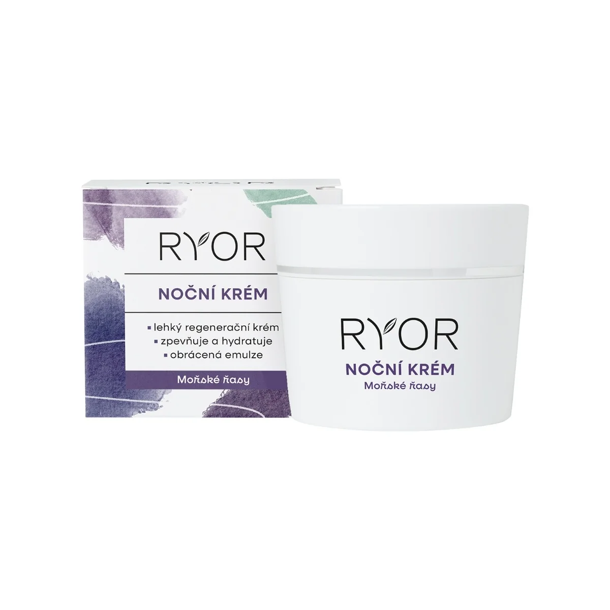 Ryor Noční krém Mořské řasy 50 ml