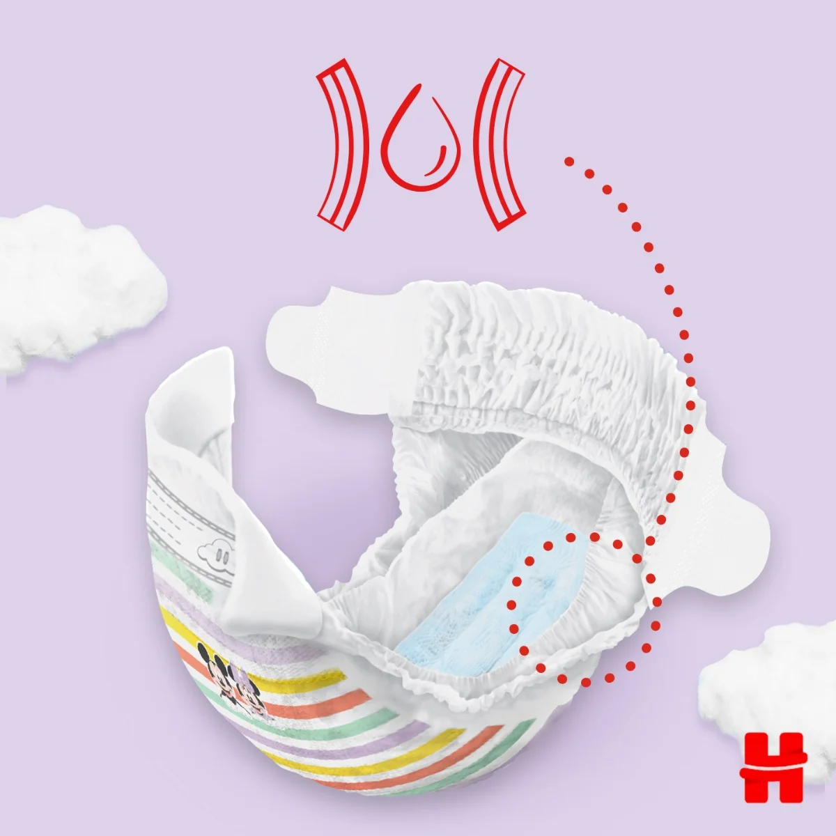 Huggies Ultra Comfort Mega vel. 5 11-25 kg dětské plenky 58 ks