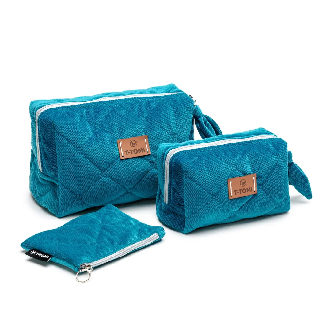 T-tomi Small Beauty Baggie Blue