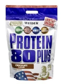 WEIDER Protein 80 Plus  chocolate sáček 2000 g