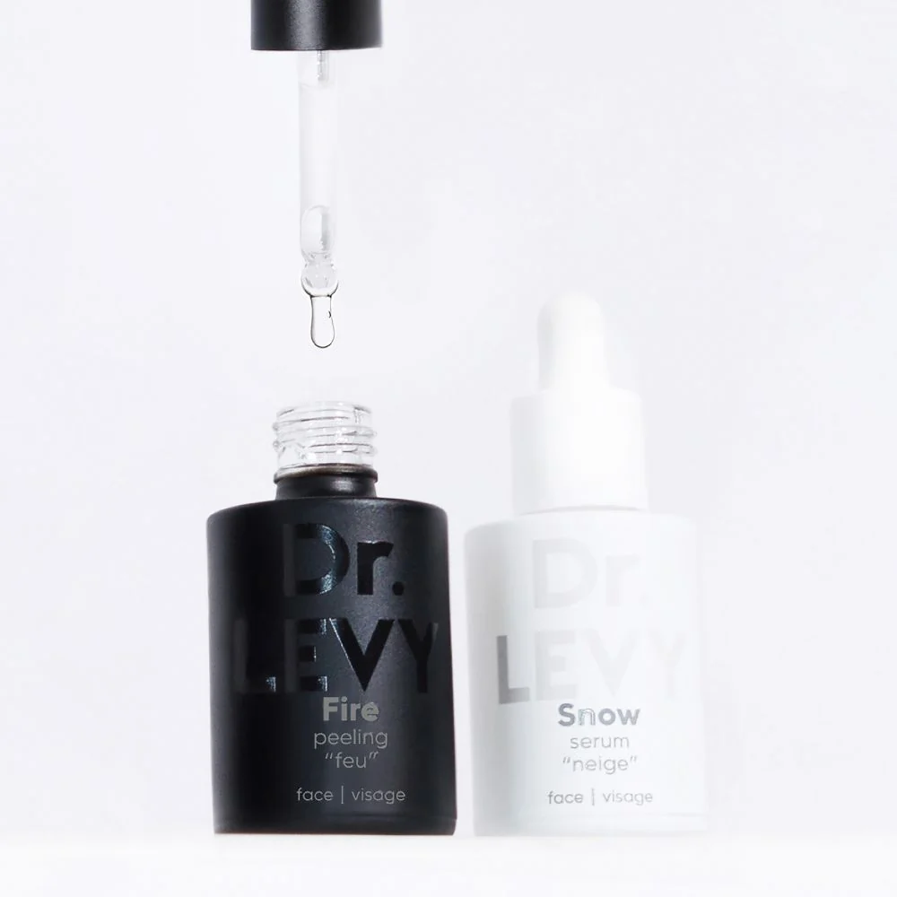 Dr. LEVY Fire&Snow Omlazující kúra peeling a sérum 2x10 ml + 2x10 ml