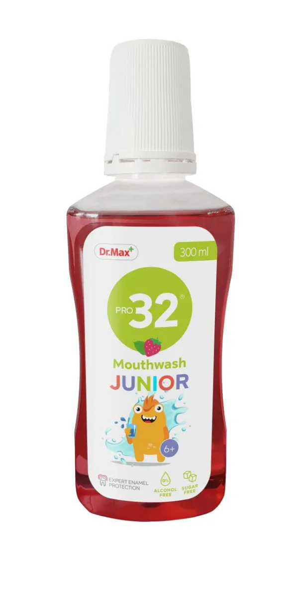 Dr. Max PRO32 Mouthwash Junior ústní voda 300 ml