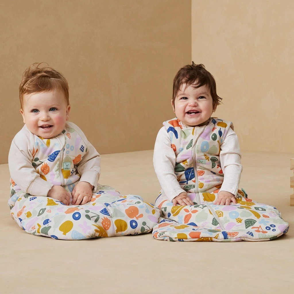 Ergopouch Vak na spaní organická bavlna Jersey Fruit Salad 8-24 m, 8-14 kg, 2,5 tog