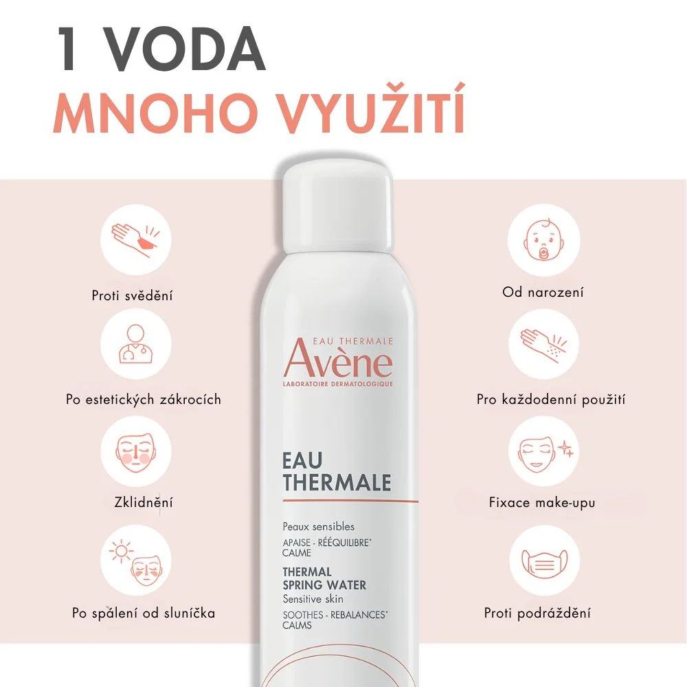 Avène EAU Thermale termální voda ve spreji 300 ml