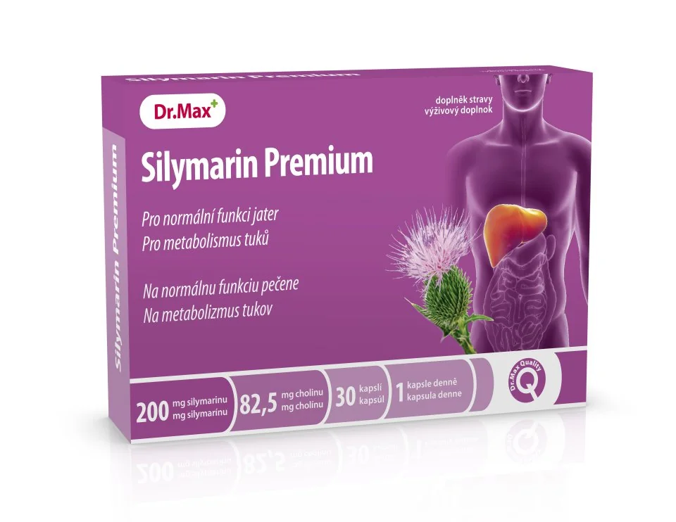 Dr. Max Silymarin Premium 30 kapslí