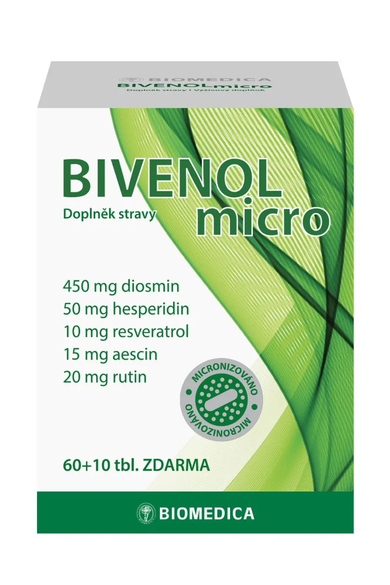 Biomedica Bivenol micro 60+10 tablet