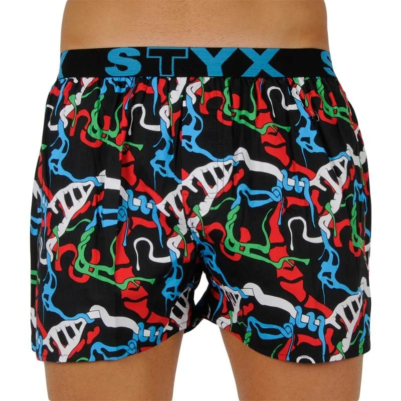 Styx Pánské trenky art sportovní guma jungle (B1157) M