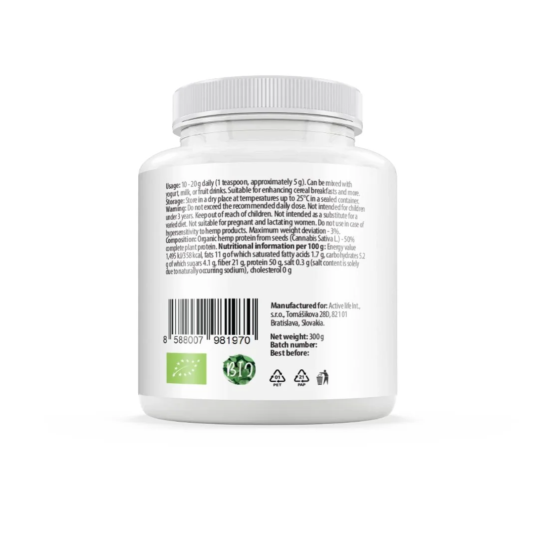 Zerex BIO Konopný protein 300 g