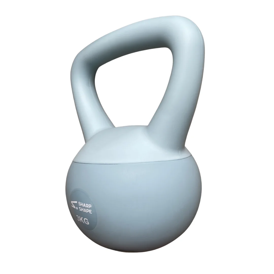 SharpShape Soft kettlebell 3 kg zelený
