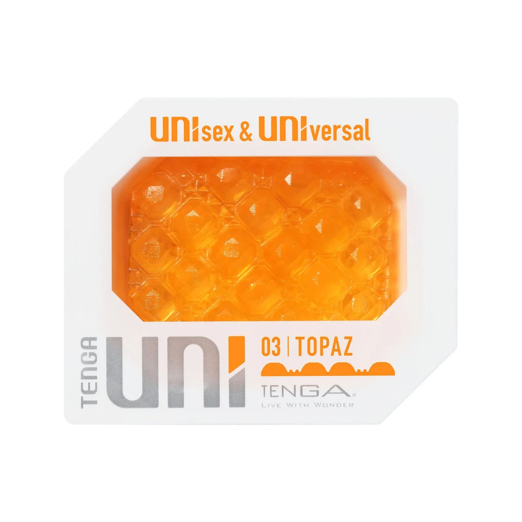 TENGA Návlek na prst - Uni Topaz