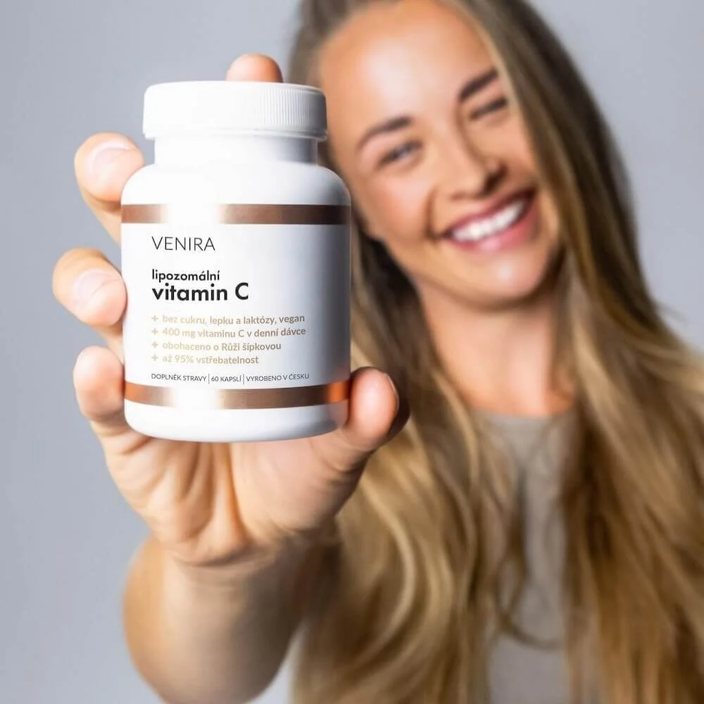 Venira Lipozomální vitamin C 60 kapslí