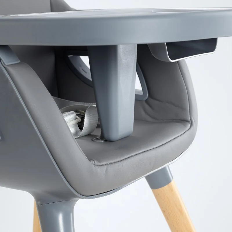 BABYGO jídelní židlička Scandi Grey