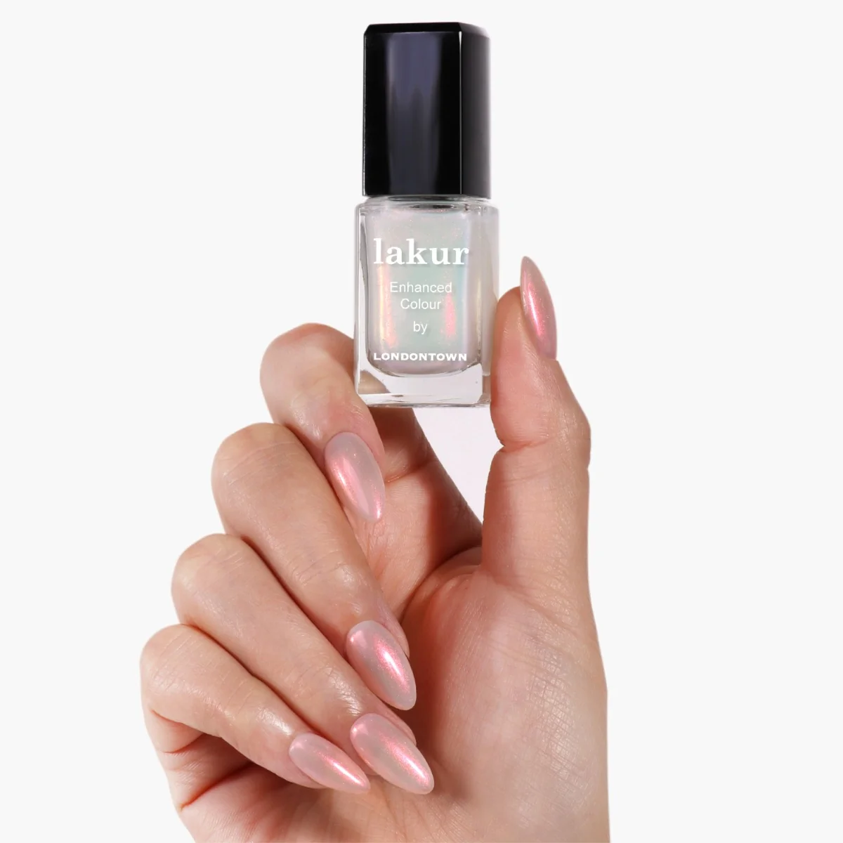 Londontown lakur Aurora Chrome Topper lak na nehty 12 ml
